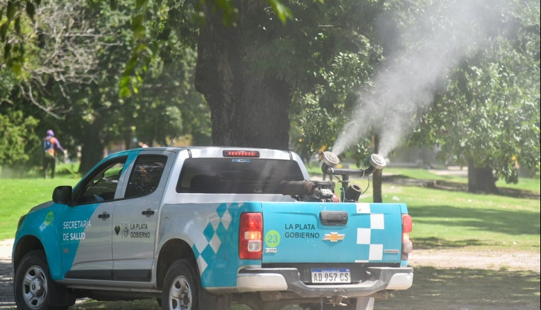 Prevención del dengue en La Plata: este es el cronograma de fumigación de hoy