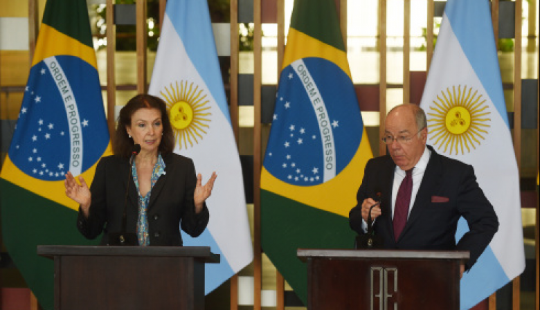 Cancilleres de Brasil y Argentina reafirman relación estratégica y proyectos en común
