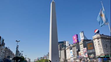 Martes con cielo ligeramente nublado y una máxima de 35 grados para el AMBA