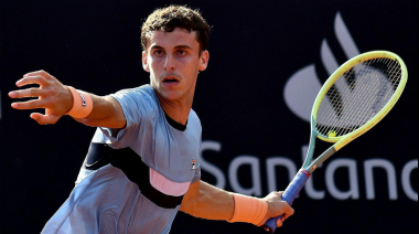 Argentino Juan Manuel Cerúndolo ganó en tres sets y avanzó en el ATP 250 de Santiago