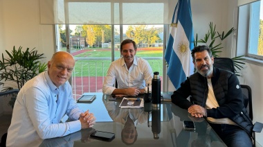 Garro recibió al jefe de Gabinete del GCBA, Néstor Grindetti para hablar de acciones deportivas: ¿habrá pelea por una fecha de F1?