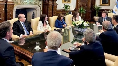 El presidente Milei reúne nuevamente al Gabinete nacional en la Casa Rosada