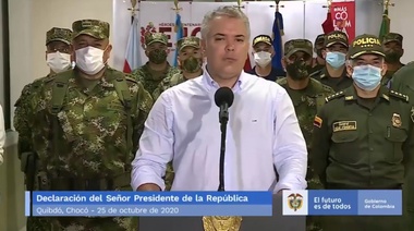 El gobierno de Colombia anunció que fue abatido uno de los principales jefes del ELN