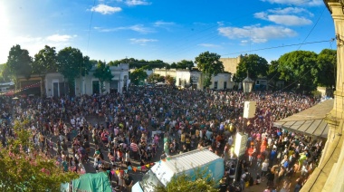 Volvió el carnaval a Meridiano V: los vecinos celebraron al ritmo del "Corso de Barrio"