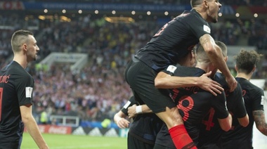 Croacia dejó en el camino a Inglaterra y el domingo jugará la final de la Copa del Mundo enfrentando a Francia