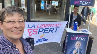 Después del anuncio de Espert como precandidato presidencial, su espacio salió con mesas en La Plata