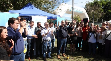 Alak inauguró un nuevo programa municipal que lleva mejoras y servicios a los barrios