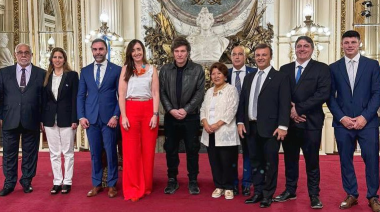 Milei se reunió con Villarruel y senadores de LLA en Casa Rosada para analizar la ley "Bases"