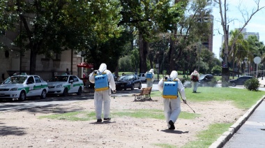 Los trabajos de fumigación llegan a una docena de localidades platenses este miércoles