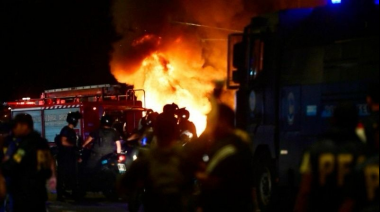 Bullrich dijo que "ya hay 18 detenidos, más los de la Ciudad" por los incidentes en Plaza Congreso