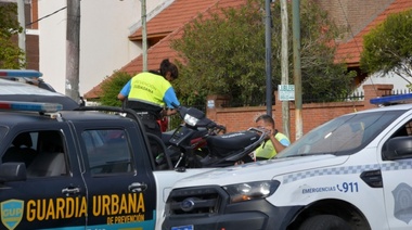 Secuestran 11 motos tras un operativo de control vehicular en Parque Alberti