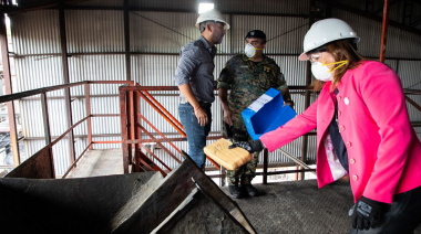 Bullrich encabezó la quema de 700 kilos de material estupefaciente secuestrado por fuerzas federales