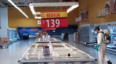 Walmart reportó en La Plata tres casos de coronavirus, y diez sospechosos