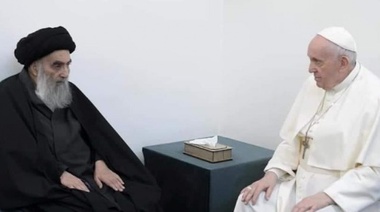 En un guiño al islam chiita, Francisco se reunió en Irak con el gran ayatollah Ali al-Sistani