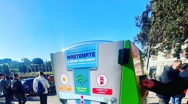Tachos inteligentes, la apuesta de Roma para bajar la basura en las calles para el Jubileo de 2025