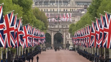 Todo listo en la Abadía de Westminster para el funeral de la reina Isabel II