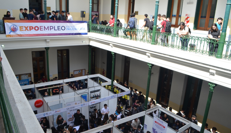 Más de 2000 personas participaron de la Expo Empleo en la Facultad de Ingeniería
