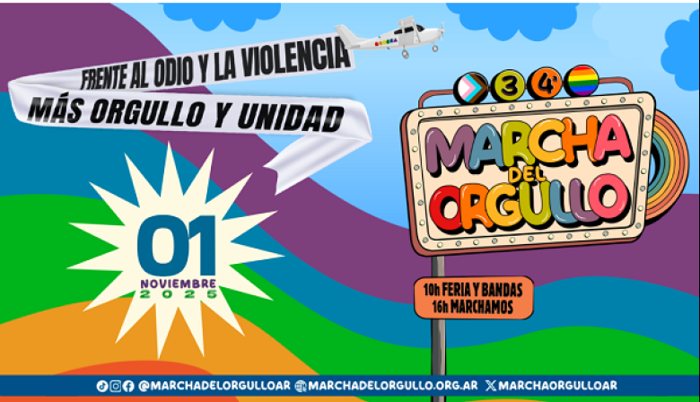 Este sábado se espera una multitudinaria Marcha del Orgullo