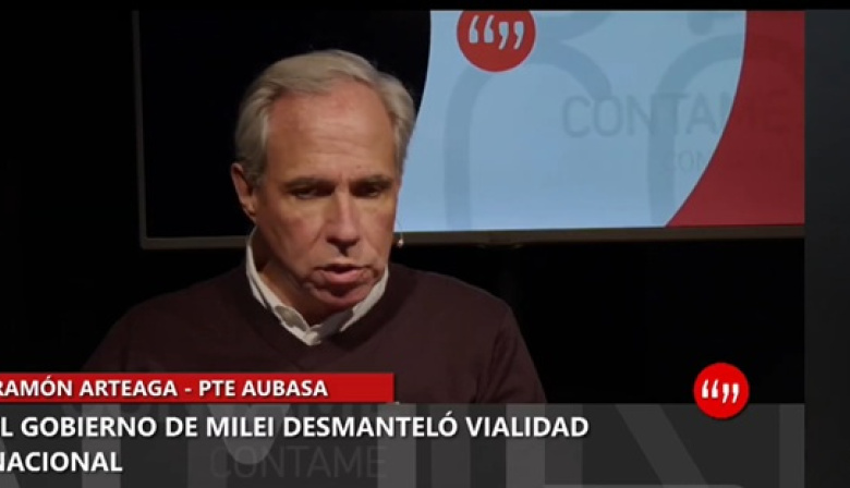Arteaga sobre el gobierno de Milei: “Dieciocho meses sin obra pública (nacional) el deterioro está a la vista”