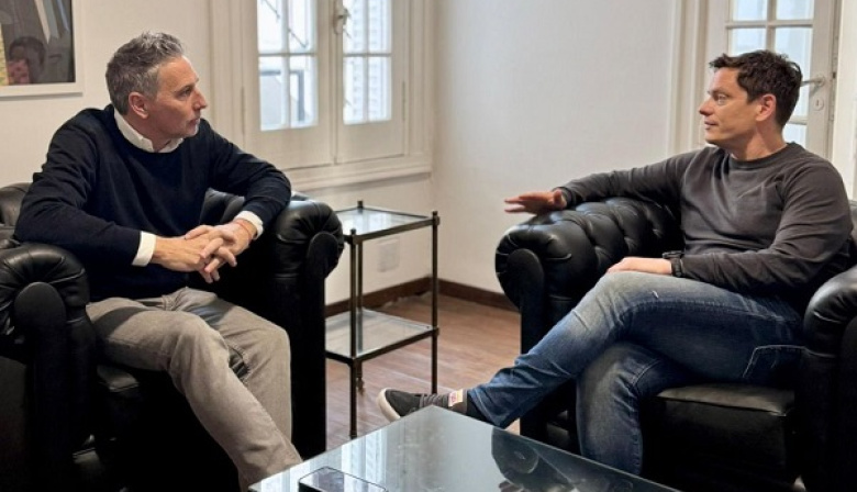 Desde "Ahora", Nicoletti se reunió con referente del peronismo federal para dialogar sobre la ciudad