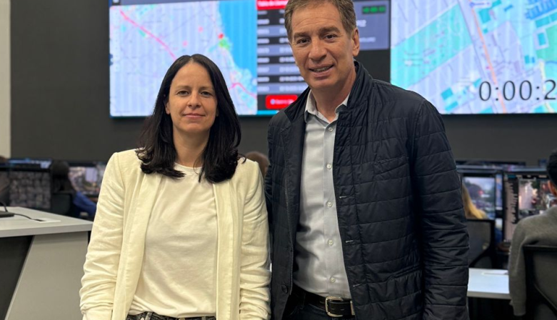 Santilli recibió el apoyo de la intendenta de Vicente López, Soledad Martínez