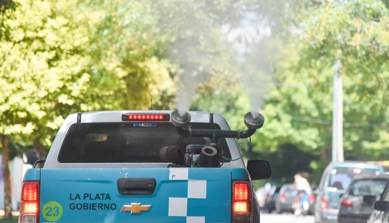 Fumigación contra el dengue en La Plata: estos son los trabajos de este miércoles