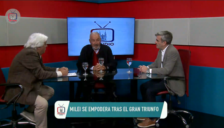 El análisis de la elección del domingo pasado en la televisión platense con presencia libertaria