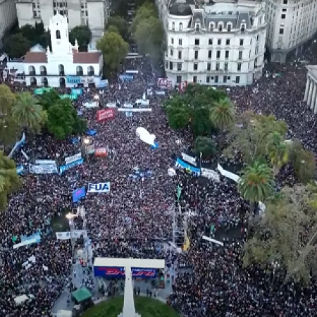 El Presidente sufrió el primer aplazo