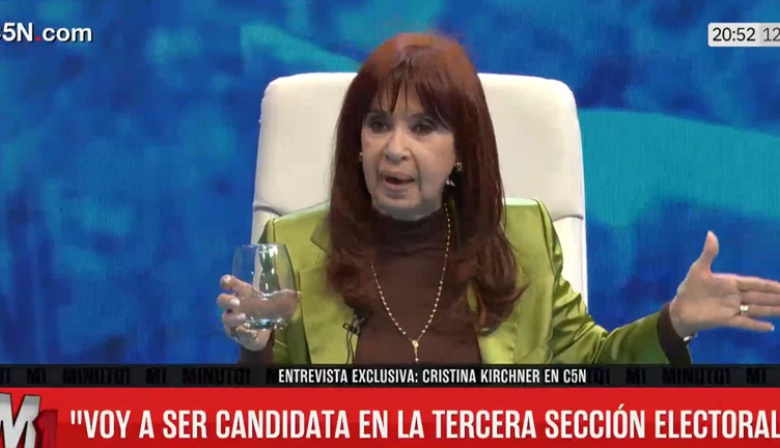 Cristina Kirchner anunció que va a ser candidata en la provincia de Buenos Aires