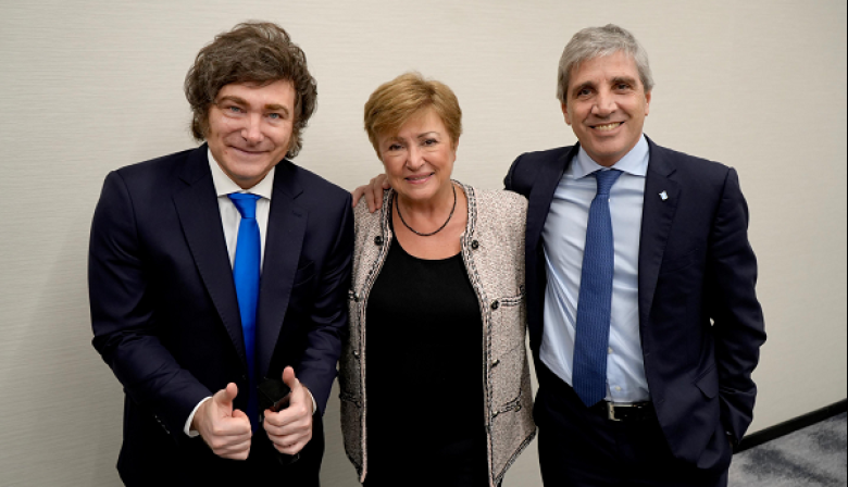Milei se reunió con Georgieva tras la cumbre con Trump: “Argentina va en la dirección correcta”