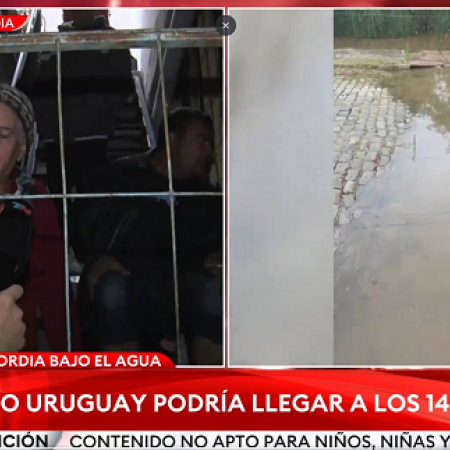 Inundaciones en Concordia: Más de 500 evacuados por la crecida del río Uruguay