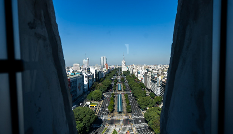 Un nuevo atractivo turístico de la Ciudad: abrió el Mirador Obelisco