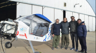 Con el aporte de Ingeniería de la UNLP, el primer avión eléctrico de Argentina cada vez más cerca de levantar vuelo