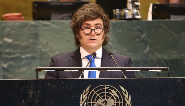 En su discurso en la ONU, Milei le exigió a Venezuela que libere al gendarme Nahuel Gallo
