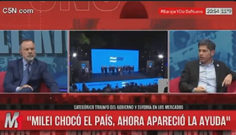 Kicillof consideró que deben ampliar el espacio, y que las condiciones son “muy buenas” hacia el 2027