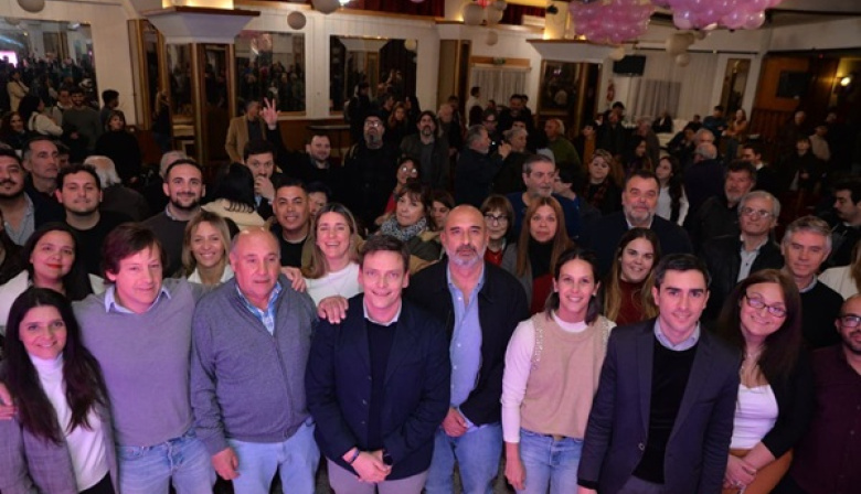 Nicoletti y Bazze encabezaron la presentación de candidatos de Somos Buenos Aires en La Plata