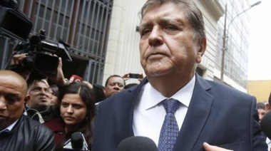 Justicia peruana ordenó la detención del ex presidente Alan García