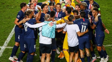 Di María, autor de un gol y dos asistencias, llevó a PSG a su primera final de Champions