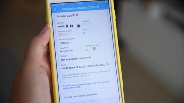 Vacunación e hisopados: comprobantes y resultados quedarán disponibles desde la App móvil 'Mi Argentina'