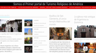 Portal de turismo religioso creado por un argentino obtiene reconocimiento mundial