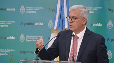 Domínguez anuncia suspensión diferencial de 2% de derechos de exportación de harina y aceite de soja