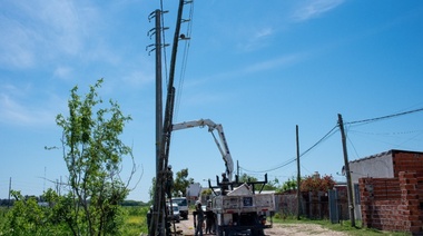 Edelap renovó redes troncales que brindan suministro a la ciudad de Berisso