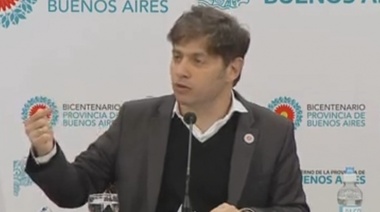 Kicillof: "el planeta enfrenta hoy la recesión más grande en décadas por el coronavirus"