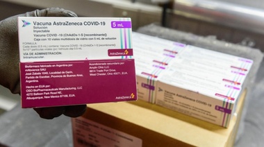 Llegaron más de 730 mil vacunas de AstraZeneca y Argentina se acerca a las 30 millones de dosis