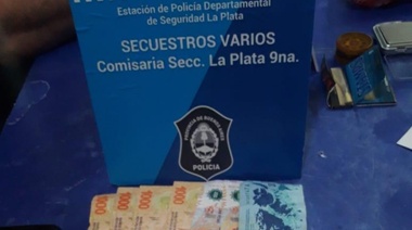 Zona Roja platense: Dos detenidos tras un pasamanos y secuestro de cocaína y dinero