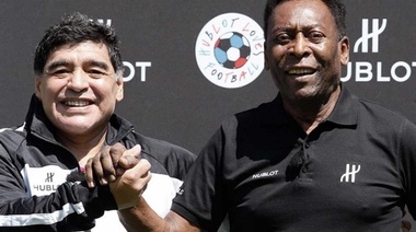 Pelé a Maradona: "Siempre te aplaudiré" y "Que sonrías siempre"