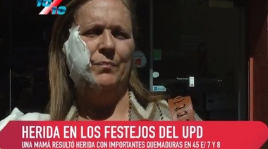 Una mujer sufrió serias lesiones en un festejo por el Último Primer Día