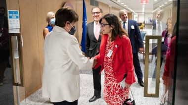 Georgieva calificó de "reunión productiva" a encuentro que mantuvo con la ministra Batakis