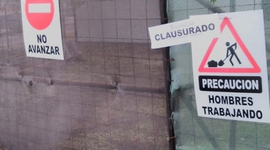 Municipalidad de La Plata clausuró obradores del Tren Universitario por “falta de permisos y riesgo de obra”
