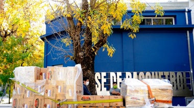 Básquet Solidario: APB donó alimentos a comedores platenses